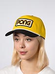 Бейсболка AMERICAN NEEDLE арт. 23008B-ATARI Atari Pong Roscoe (желтый / черный)